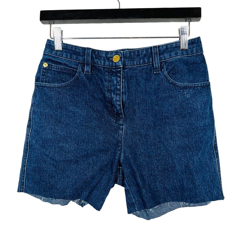 St. Johns Dark Wash Denim Cutoffs Shorts Blue - 2